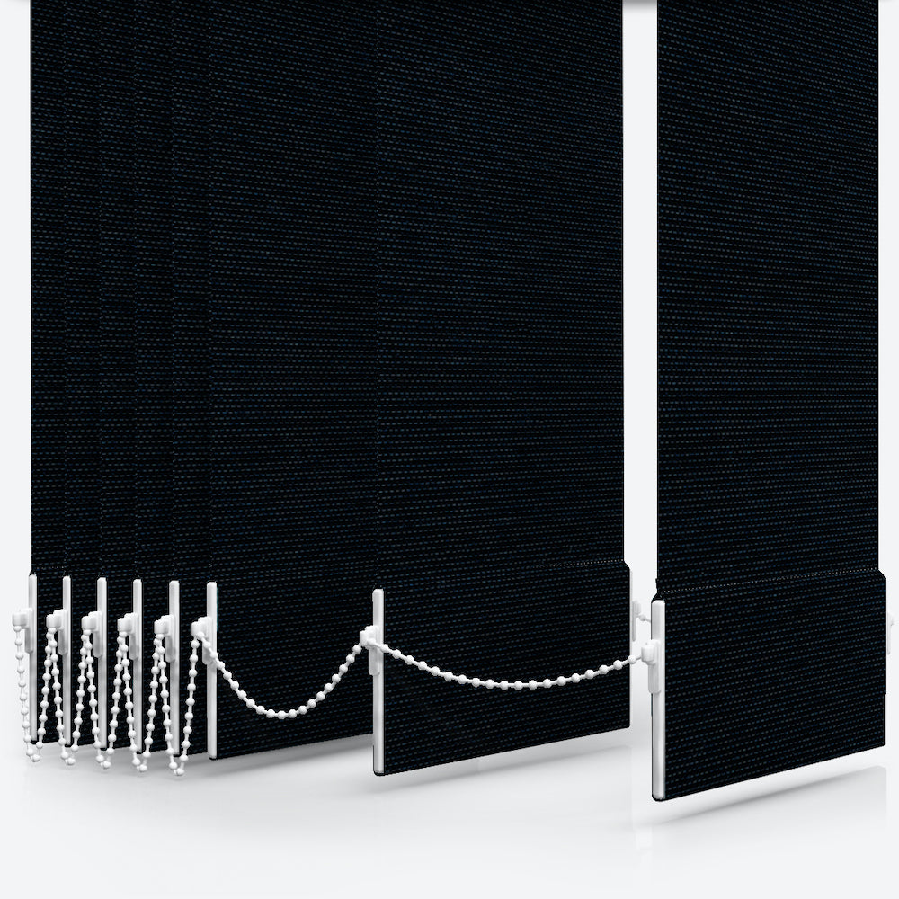 Decora Unilux Black Vertical Blind