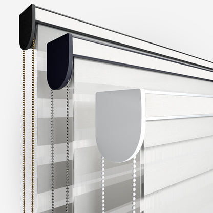 GB Infinate Pearl White Day & Night Blind
