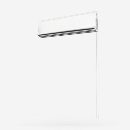 GB Crushed Silk White Roman Blind