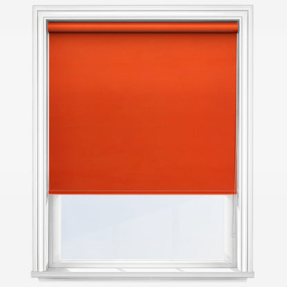 GB Elements Dimout Orange Marmalade Roller Blind