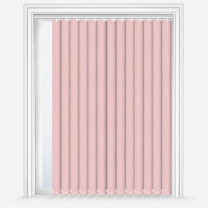 GB Elements Dimout Peony Pink Vertical Blind