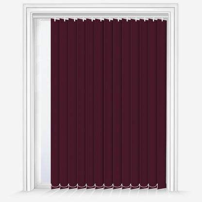 GB Elements Dimout Plum Vertical Blind