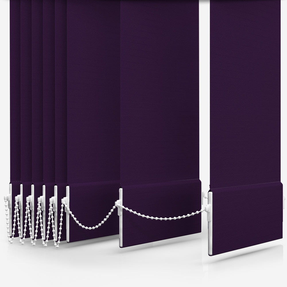 GB Elements Dimout Purple Vertical Blind