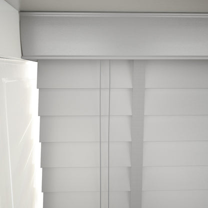 GB Pure Wood Pebble Grey with Tapes Wooden Venetian Blind