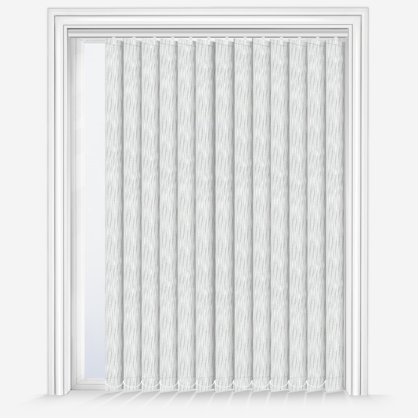 Alliance Kinsley White Vertical Blind