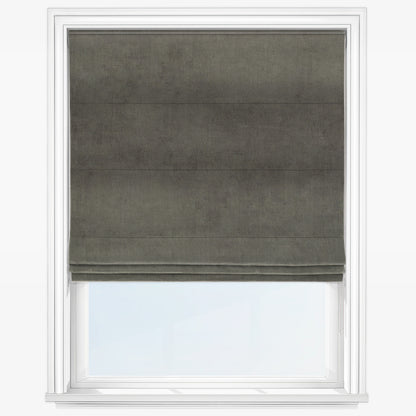 GB Tribeca Slate Grey Roman Blind