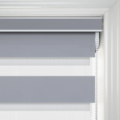 GB Domus Steel Grey Day & Night Blind