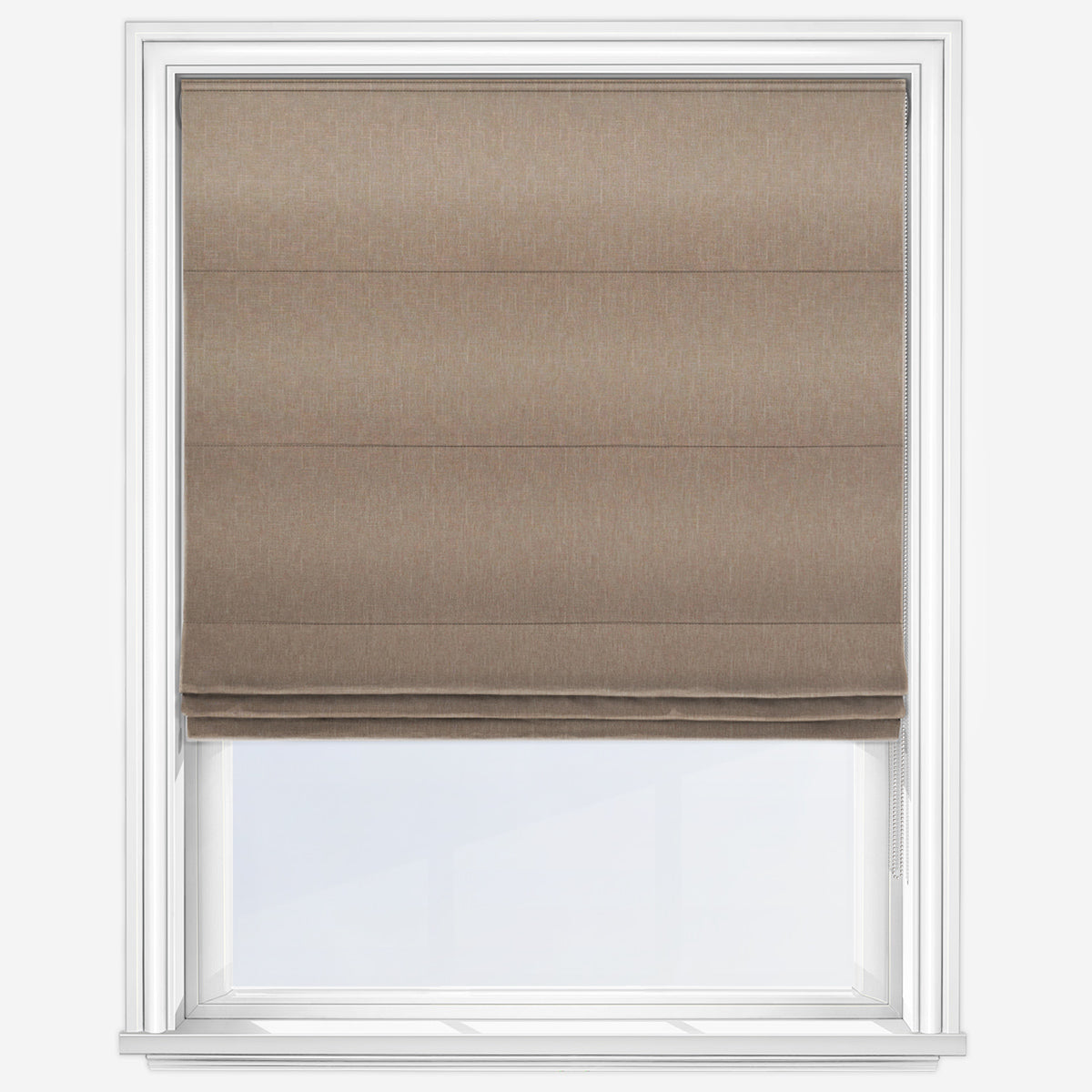 GB Liepa Blackout Nougat Roman Blind