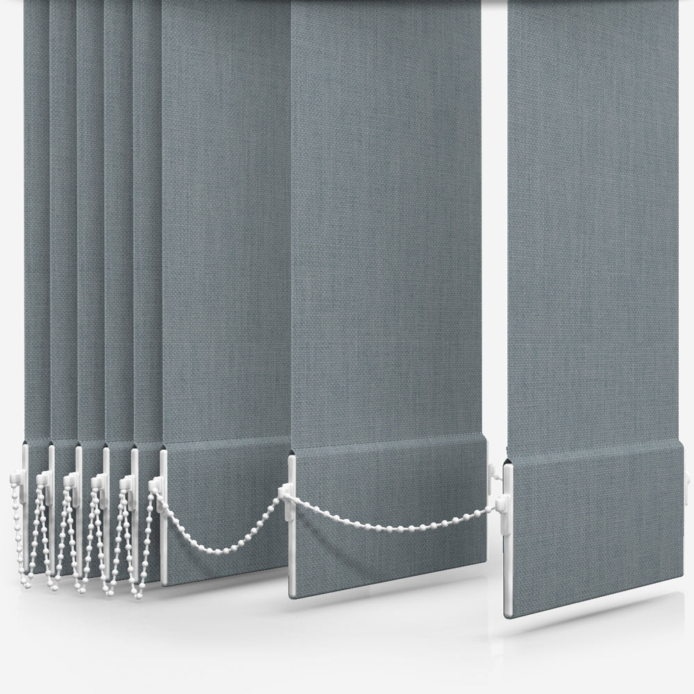 GB Fusion Blackout Cool Grey Vertical Blind