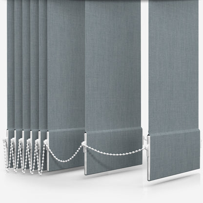 GB Fusion Blackout Cool Grey Vertical Blind