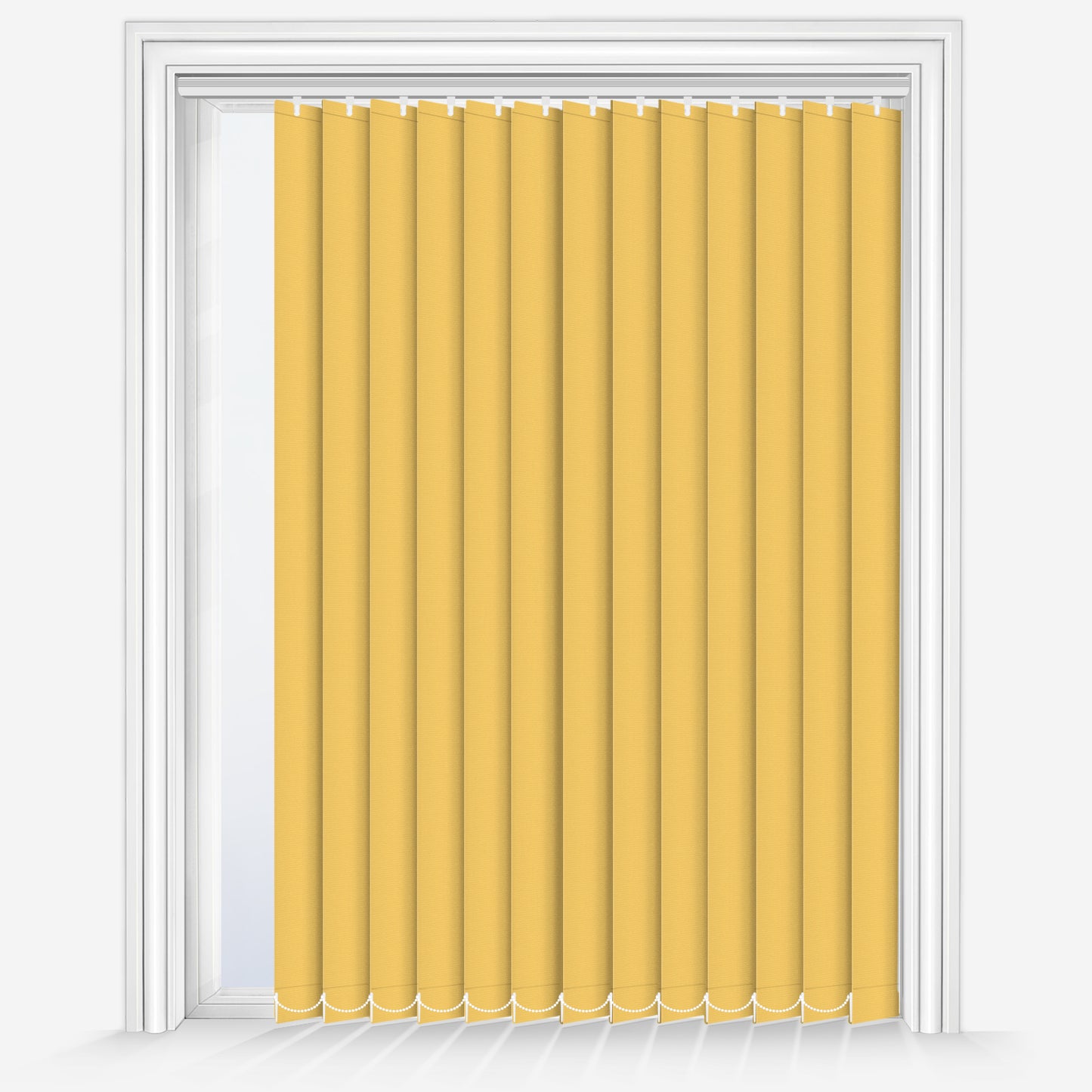 GB Fusion Blackout Daffodil Yellow Vertical Blind