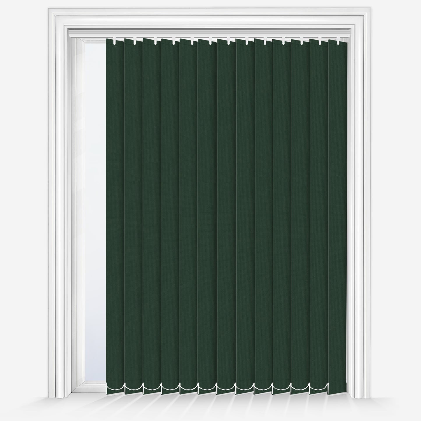 GB Fusion Blackout Hunter Green Vertical Blind