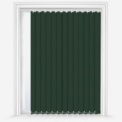 GB Fusion Blackout Hunter Green Vertical Blind
