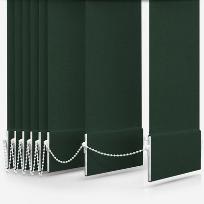 GB Fusion Blackout Hunter Green Vertical Blind
