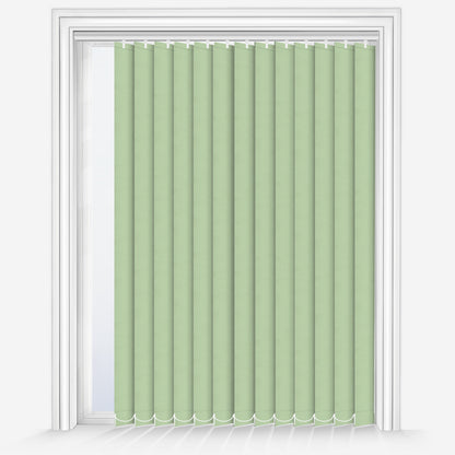 GB Fusion Blackout Light Sage Vertical Blind