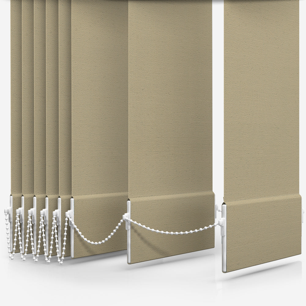 GB Fusion Blackout Light Taupe Vertical Blind