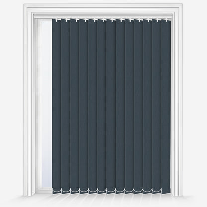 GB Fusion Blackout Midnight Blue Vertical Blind
