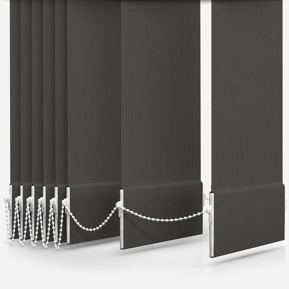 GB Fusion Blackout Pewter Vertical Blind