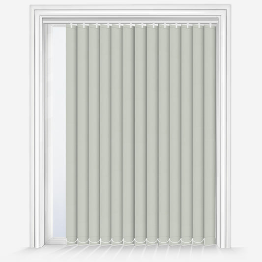 GB Fusion Blackout Silver Grey Vertical Blind