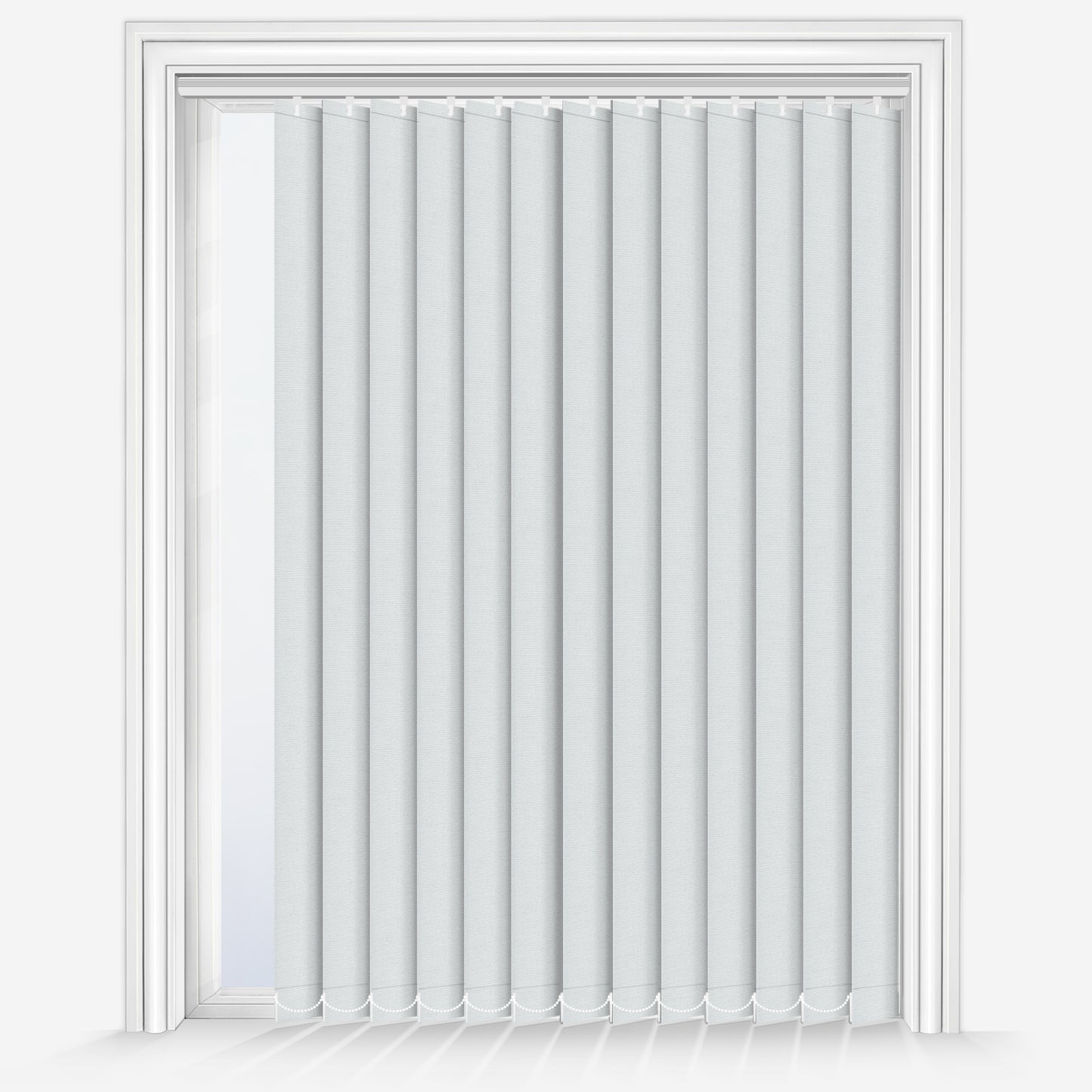 GB Fusion Blackout White Vertical Blind