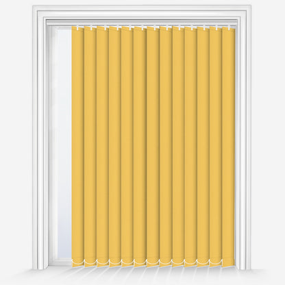 GB Fusion Daffodil Yellow Vertical Blind