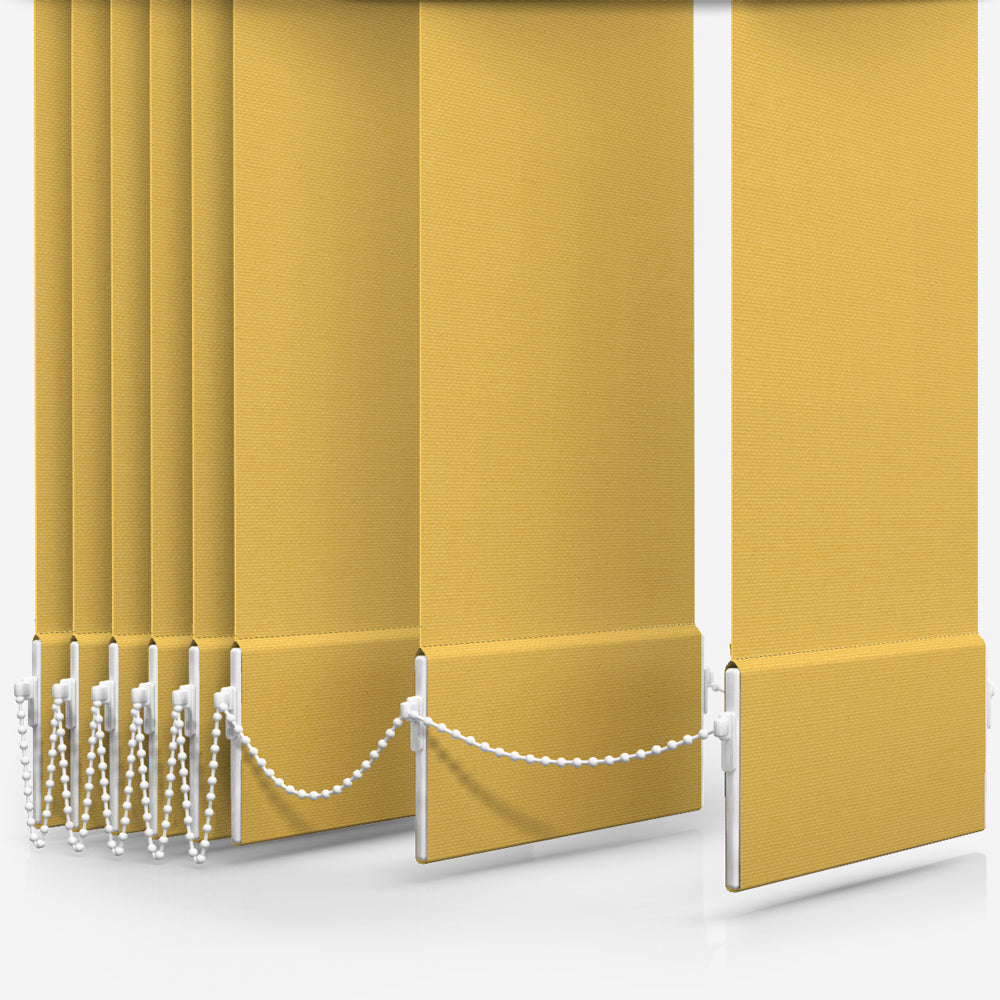 GB Fusion Daffodil Yellow Vertical Blind