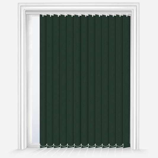 GB Fusion Hunter Green Vertical Blind