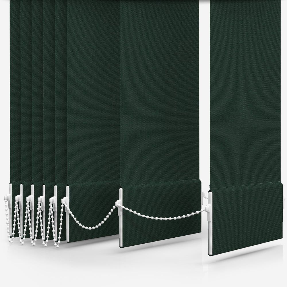 GB Fusion Hunter Green Vertical Blind
