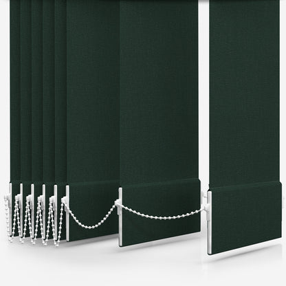 GB Fusion Hunter Green Vertical Blind