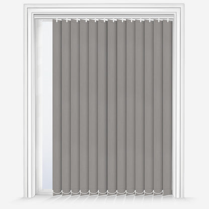 GB Fusion Dimout Light Grey Vertical Blind