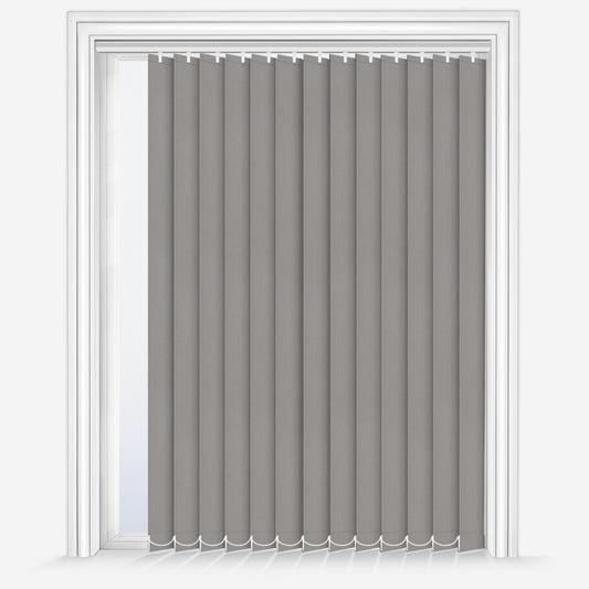GB Fusion Dimout Light Grey Vertical Blind