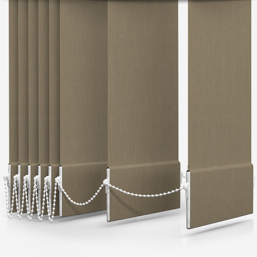 GB Fusion Light Taupe Vertical Blind