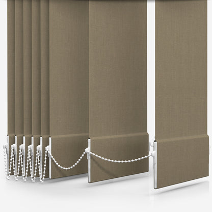 GB Fusion Light Taupe Vertical Blind