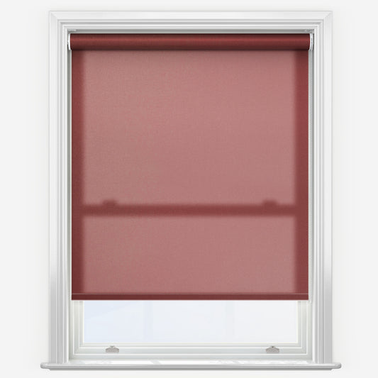 GB Fusion Merlot Red Roller Blind