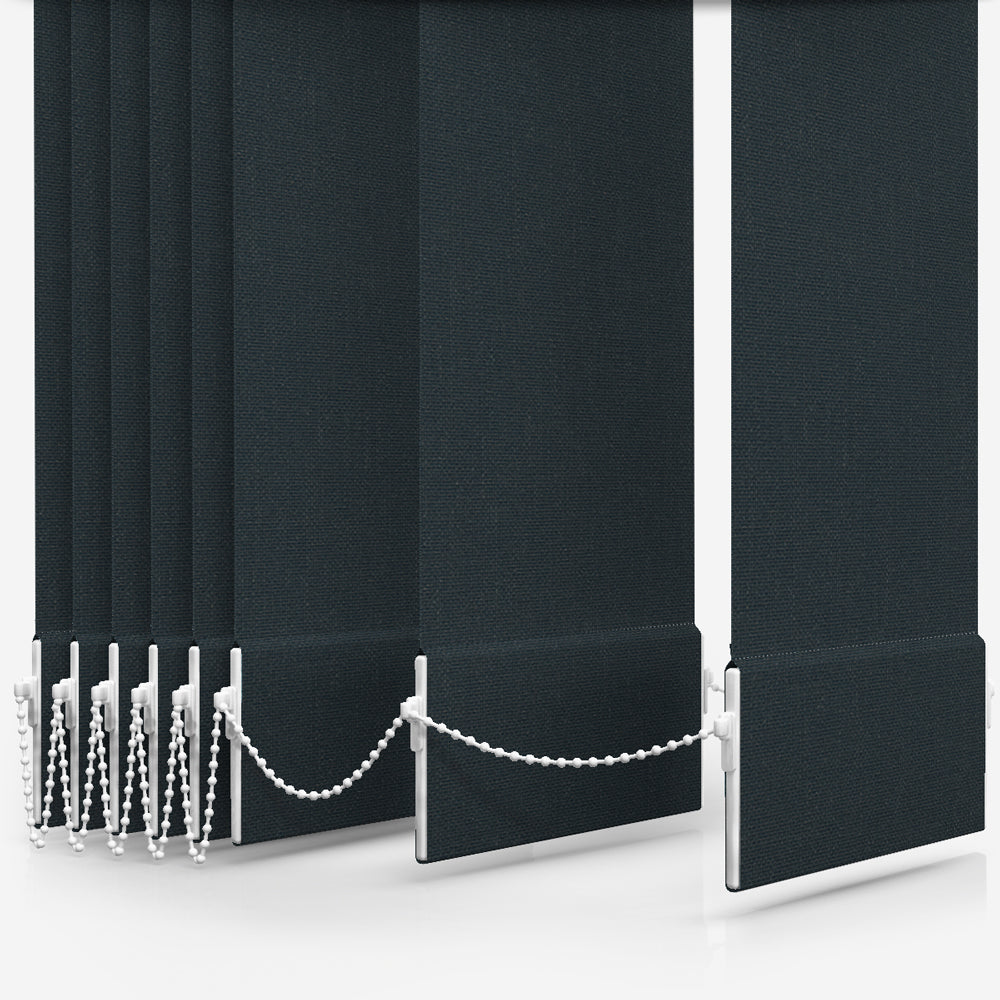GB Fusion Midnight Blue Vertical Blind