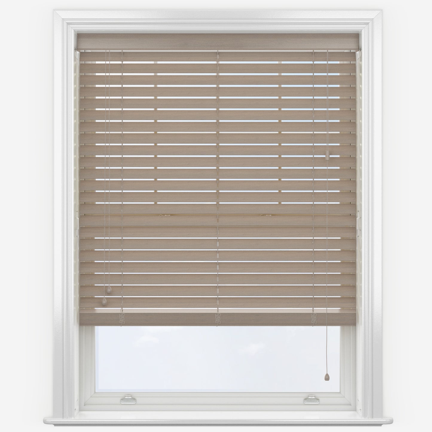 GB Pure Wood Silver Birch Wooden Venetian Blind