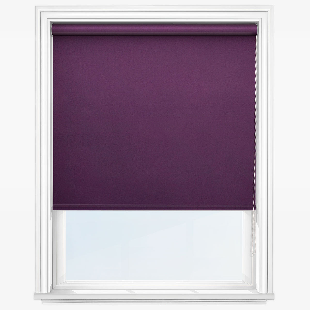 GB Iris Blackout Mulberry Roller Blind