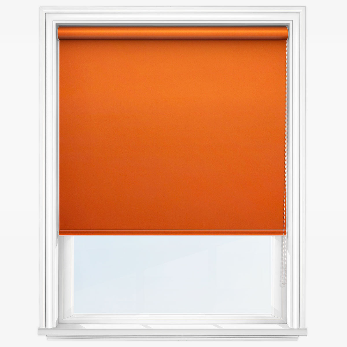 GB Iris Blackout Orange Roller Blind