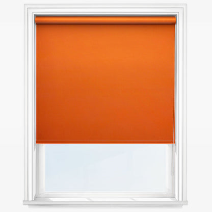 GB Iris Blackout Orange Roller Blind