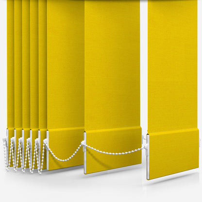 GB Iris Yellow Vertical Blind
