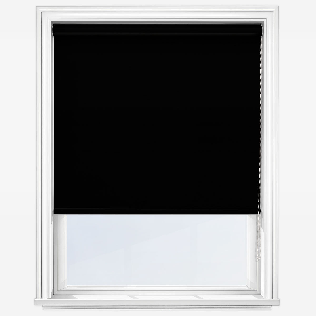 GB SunScreen Jet Black Roller Blind