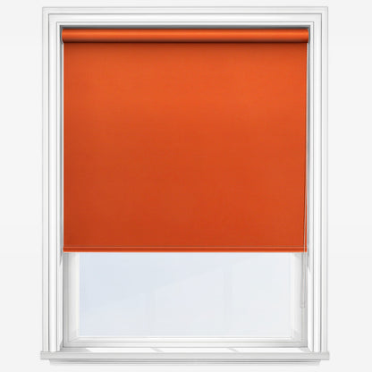 GB Elements Blackout Orange Marmalade Roller Blind