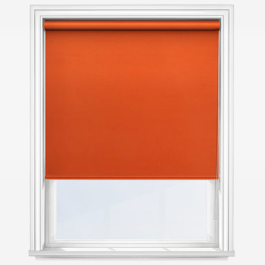 GB Elements Blackout Orange Marmalade Roller Blind