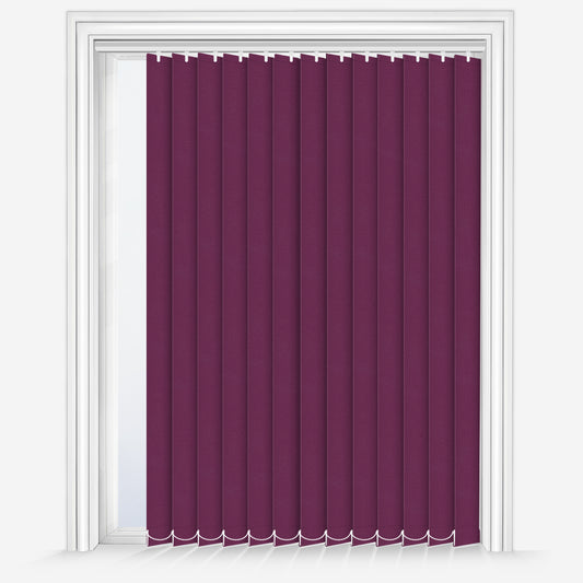 GB Elements Blackout Plum Vertical Blind