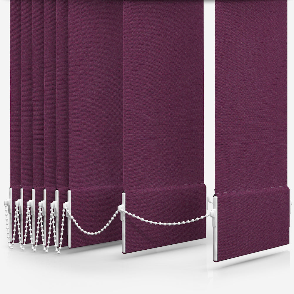 GB Elements Blackout Plum Vertical Blind