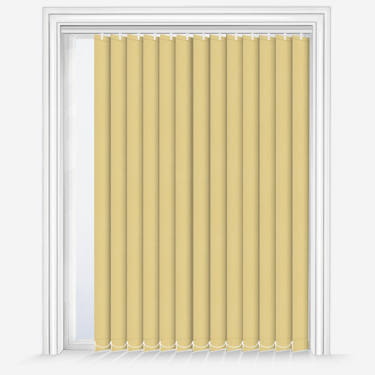GB Elements Blackout Primrose Yellow Vertical Blind