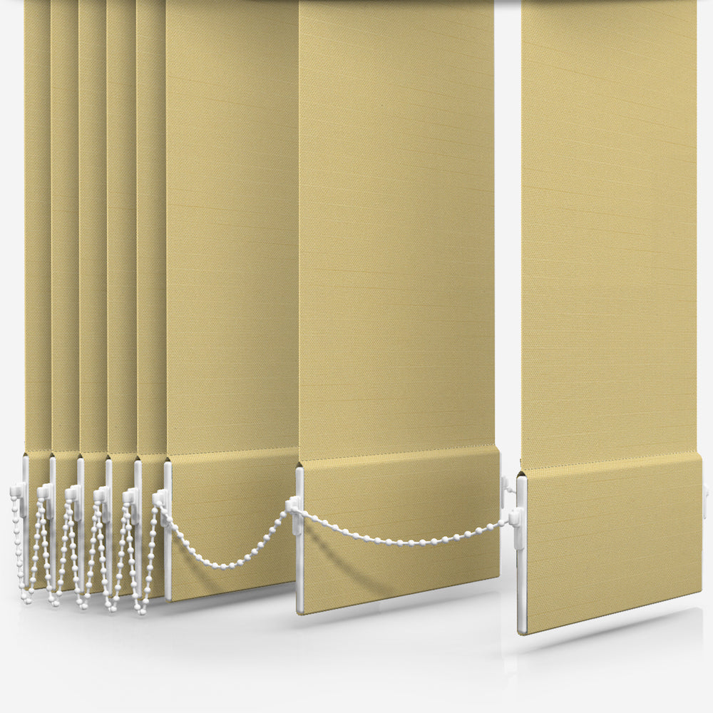 GB Elements Blackout Primrose Yellow Vertical Blind