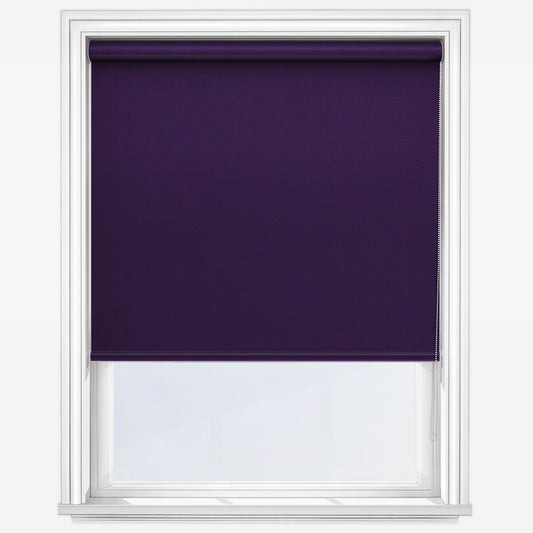 GB Elements Blackout Purple Roller Blind