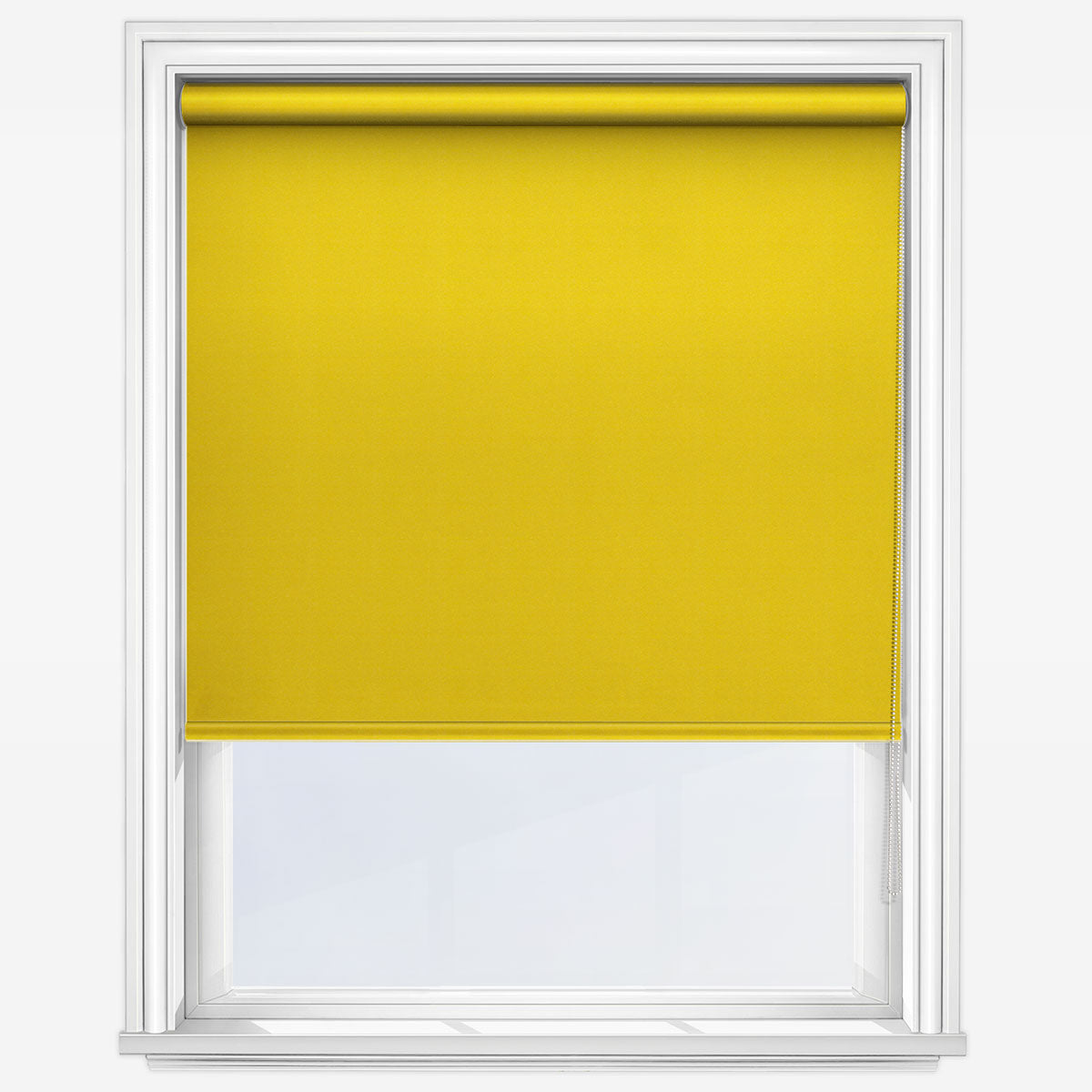 GB Elements Blackout Sunshine Yellow Roller Blind