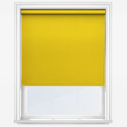 GB Elements Blackout Sunshine Yellow Roller Blind